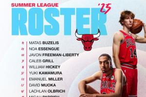 开云体育下载-公牛夏联阵容：布泽利斯带两新秀 普里莫&amp;河村勇辉在列