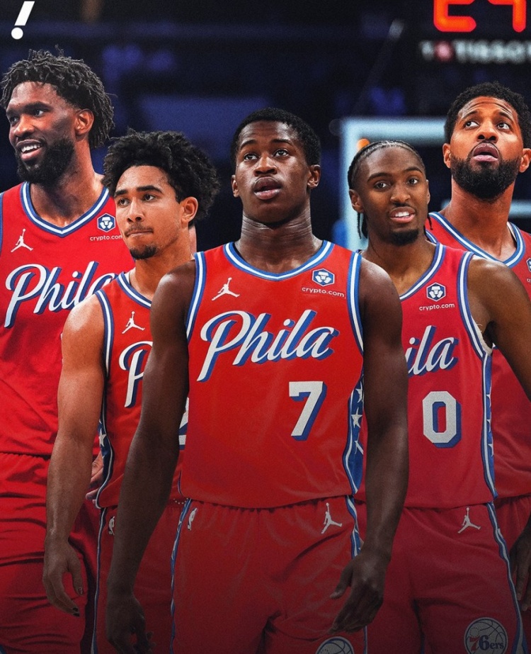 开云官网-76人这阵容能走多远？恩比德+乔治+麦凯恩+马克西+埃奇库姆