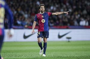 开云APP-E-加西亚：当然希望与巴萨续约 今年对手更了解我们会是一大挑战