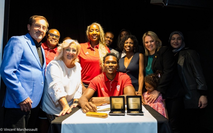 kaiyun-获魁北克国民议会奖章！马瑟林举办训练营回馈家乡得到家乡认可！